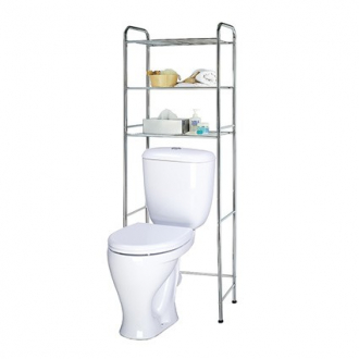 Delphinium.Полка напольная 3-х ярусная TS16C для туалета 180025 - Интернет-магазин бытовой техники, вентиляции, гигиенического оборудования Энерготехника, Екатеринбург