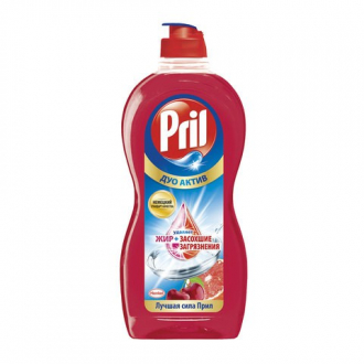 PRIL Средство для мытья посуды 450мл Дуо Актив "Грейпфрут и вишня" - Интернет-магазин бытовой техники, вентиляции, гигиенического оборудования Энерготехника, Екатеринбург