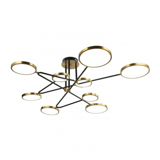 Gerhort.Светодиодный светильник G51245/9GD+BK - Интернет-магазин бытовой техники, вентиляции, гигиенического оборудования Энерготехника, Екатеринбург