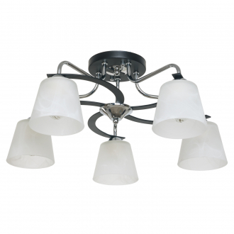 ЭкономСвет.Cветодиодные светильники 50584/5CR+BK WT - Интернет-магазин бытовой техники, вентиляции, гигиенического оборудования Энерготехника, Екатеринбург