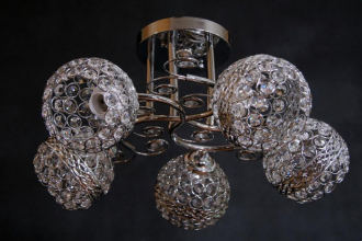 Потолочный светильник ЭкономСвет 23155/5CR CR - Интернет-магазин бытовой техники, вентиляции, гигиенического оборудования Энерготехника, Екатеринбург