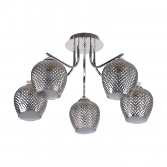 Потолочный светильник  ЭкономСвет 10112/5CR SM - Интернет-магазин бытовой техники, вентиляции, гигиенического оборудования Энерготехника, Екатеринбург