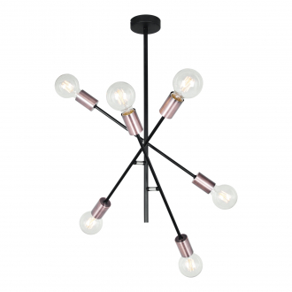 ЭкономСвет Потолочный светильник 10106/6BK+AС - Интернет-магазин бытовой техники, вентиляции, гигиенического оборудования Энерготехника, Екатеринбург