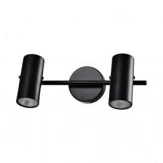 Спотовый светильник  ЭкономСвет 14962/2wBK BK - Интернет-магазин бытовой техники, вентиляции, гигиенического оборудования Энерготехника, Екатеринбург