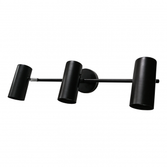 Спотовый светильник  ЭкономСвет 14962/3wBK BK - Интернет-магазин бытовой техники, вентиляции, гигиенического оборудования Энерготехника, Екатеринбург