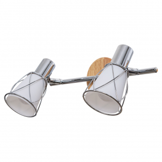 Спотовый светильник Gerhort G81044/2wBEG+CH WH - Интернет-магазин бытовой техники, вентиляции, гигиенического оборудования Энерготехника, Екатеринбург