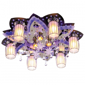 ЭкономСвет.Светильник космос  8282/6+3BK+CR RC MIXLED - Интернет-магазин бытовой техники, вентиляции, гигиенического оборудования Энерготехника, Екатеринбург