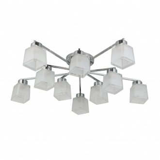 Потолочный светильник  ЭкономСвет 60210/10CR WT - Интернет-магазин бытовой техники, вентиляции, гигиенического оборудования Энерготехника, Екатеринбург