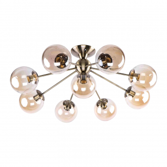 Потолочный светильник  ЭкономСвет 20905/9AB AMB - Интернет-магазин бытовой техники, вентиляции, гигиенического оборудования Энерготехника, Екатеринбург