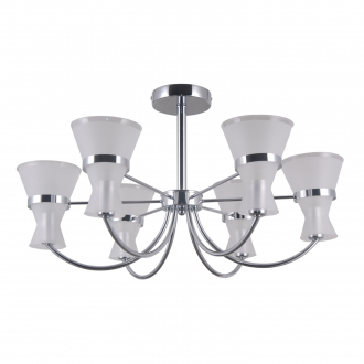 Потолочный светильник  ЭкономСвет 69500/6CR WT - Интернет-магазин бытовой техники, вентиляции, гигиенического оборудования Энерготехника, Екатеринбург