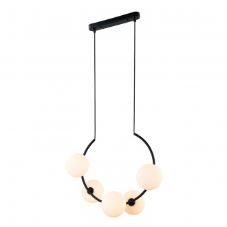 Gerhort Подвесной светильник G31111/5BK WT - Интернет-магазин бытовой техники, вентиляции, гигиенического оборудования Энерготехника, Екатеринбург