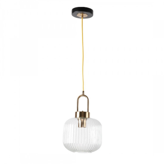 Подвесной светильник  ЭкономСвет 30128/1B BK+COP CL - Интернет-магазин бытовой техники, вентиляции, гигиенического оборудования Энерготехника, Екатеринбург