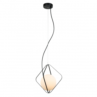 Подвесной светильник  Gerhort G51197/1BK WT - Интернет-магазин бытовой техники, вентиляции, гигиенического оборудования Энерготехника, Екатеринбург