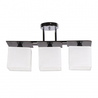 Потолочный светильник  ЭкономСвет 24088/3BK WT - Интернет-магазин бытовой техники, вентиляции, гигиенического оборудования Энерготехника, Екатеринбург