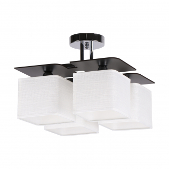 Потолочный светильник  ЭкономСвет 24088/4BK WT - Интернет-магазин бытовой техники, вентиляции, гигиенического оборудования Энерготехника, Екатеринбург