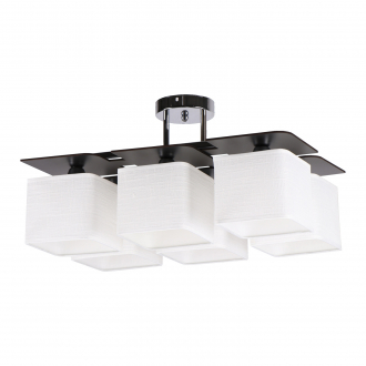 Потолочный светильник  ЭкономСвет 24088/6BK WT - Интернет-магазин бытовой техники, вентиляции, гигиенического оборудования Энерготехника, Екатеринбург