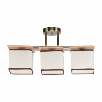 Потолочный светильник  ЭкономСвет 24089/3BR BR - Интернет-магазин бытовой техники, вентиляции, гигиенического оборудования Энерготехника, Екатеринбург