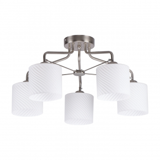 Потолочный светильник ЭкономСвет 65044/5SN WT - Интернет-магазин бытовой техники, вентиляции, гигиенического оборудования Энерготехника, Екатеринбург