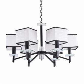 Потолочный светильник ЭкономСвет 65072/6BK WT - Интернет-магазин бытовой техники, вентиляции, гигиенического оборудования Энерготехника, Екатеринбург