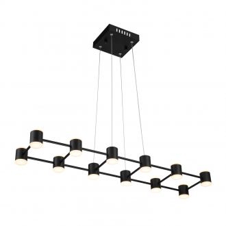 Gerhort Потолочный светодиодный светильник G61293/12BK - Интернет-магазин бытовой техники, вентиляции, гигиенического оборудования Энерготехника, Екатеринбург