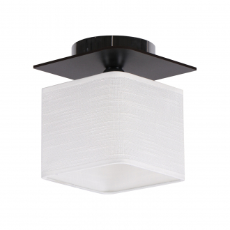 Потолочный светильник  ЭкономСвет 24088/1BK WT - Интернет-магазин бытовой техники, вентиляции, гигиенического оборудования Энерготехника, Екатеринбург