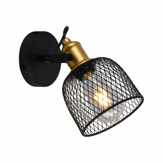 Gerhort Настенный светильник G71158/1wBK+GD BK - Интернет-магазин бытовой техники, вентиляции, гигиенического оборудования Энерготехника, Екатеринбург