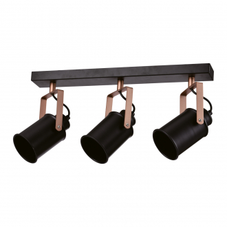 Спотовый светильник Gerhort G81052/3BK BK - Интернет-магазин бытовой техники, вентиляции, гигиенического оборудования Энерготехника, Екатеринбург