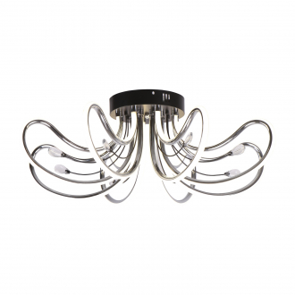 ЭкономСвет.Cветодиодные светильник 51245/8CR+BK - Интернет-магазин бытовой техники, вентиляции, гигиенического оборудования Энерготехника, Екатеринбург