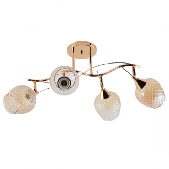 ЭкономСвет.Светильник эконом 12166/4FGD TEA - Интернет-магазин бытовой техники, вентиляции, гигиенического оборудования Энерготехника, Екатеринбург