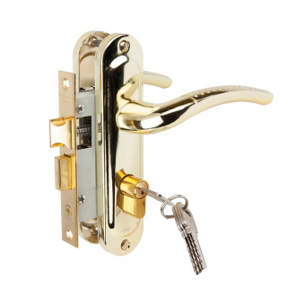 TRODOS.Замок врезной 50/106-ЦМ70 РВ (золото) 202046 - Интернет-магазин бытовой техники, вентиляции, гигиенического оборудования Энерготехника, Екатеринбург