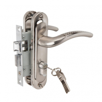 TRODOS.Замок врезной 50/106-ЦМ70 SN (никель) 202049 - Интернет-магазин бытовой техники, вентиляции, гигиенического оборудования Энерготехника, Екатеринбург