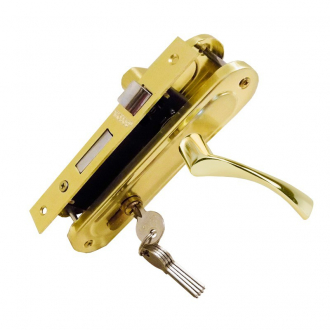 TRODOS.Замок врезной 61/76 РВ (золото) 202079 - Интернет-магазин бытовой техники, вентиляции, гигиенического оборудования Энерготехника, Екатеринбург