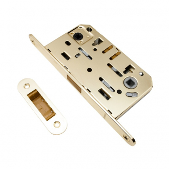 TRODOS.Защелка бесш.магн. СХ410В-S РВ (золото) 202132 - Интернет-магазин бытовой техники, вентиляции, гигиенического оборудования Энерготехника, Екатеринбург