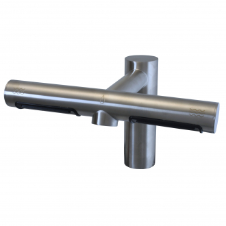 Ksitex Сушилка для рук + смеситель воды,металл,матовый М-2022C - Интернет-магазин бытовой техники, вентиляции, гигиенического оборудования Энерготехника, Екатеринбург