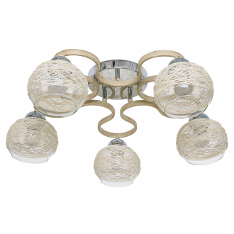 ЭкономСвет.Люстра модерн 20367 / 5YG - Интернет-магазин бытовой техники, вентиляции, гигиенического оборудования Энерготехника, Екатеринбург