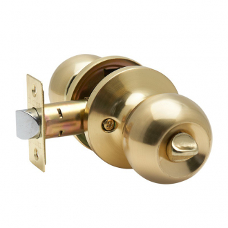 TRODOS.Защелка ЗШ-03 (золото мат) кругл 204104 - Интернет-магазин бытовой техники, вентиляции, гигиенического оборудования Энерготехника, Екатеринбург