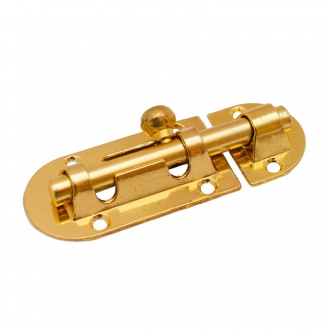 Шпингалет 01.02.01 L =80мм (золото) 205051 - Интернет-магазин бытовой техники, вентиляции, гигиенического оборудования Энерготехника, Екатеринбург