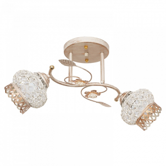 Потолочный светильник ЭкономСвет 2069T/2WG WG+CL - Интернет-магазин бытовой техники, вентиляции, гигиенического оборудования Энерготехника, Екатеринбург