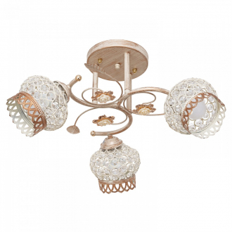 Потолочный светильник ЭкономСвет 2069T/3WG WG+CL - Интернет-магазин бытовой техники, вентиляции, гигиенического оборудования Энерготехника, Екатеринбург