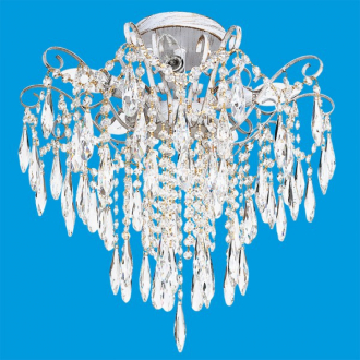 Люстра с хрусталем  ЭкономСвет 207/5WG+WT - Интернет-магазин бытовой техники, вентиляции, гигиенического оборудования Энерготехника, Екатеринбург