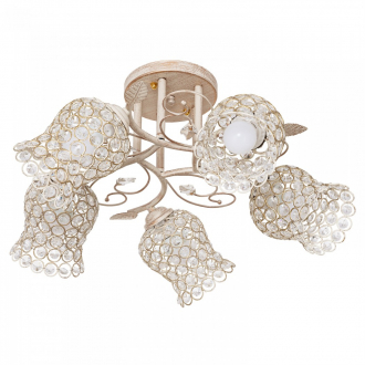 Потолочный светильник ЭкономСвет 2071T/5WG WT+CL - Интернет-магазин бытовой техники, вентиляции, гигиенического оборудования Энерготехника, Екатеринбург