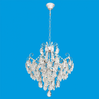 Люстра с хрусталем ЭкономСвет 217/5WG+WT - Интернет-магазин бытовой техники, вентиляции, гигиенического оборудования Энерготехника, Екатеринбург