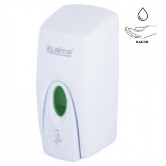 Дозатор для жидкого мыла LAIMA PROFESSIONAL ORIGINAL, НАЛИВНОЙ, 1 л, белый, ABS-пластик, 605782 - Интернет-магазин бытовой техники, вентиляции, гигиенического оборудования Энерготехника, Екатеринбург