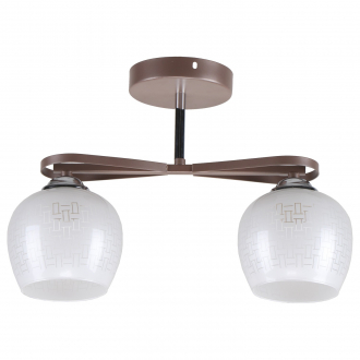 ЭкономСвет Подвесной светильник 10163/2COP+CR WT - Интернет-магазин бытовой техники, вентиляции, гигиенического оборудования Энерготехника, Екатеринбург