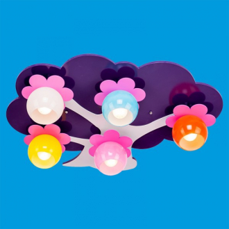 ЭкономСвет.Детский потолочный светильник 233 / 5PAINTING - Интернет-магазин бытовой техники, вентиляции, гигиенического оборудования Энерготехника, Екатеринбург