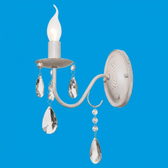 ЭкономСвет.Бра настенная  классика с хрусталем 2346 / 1wWG - Интернет-магазин бытовой техники, вентиляции, гигиенического оборудования Энерготехника, Екатеринбург