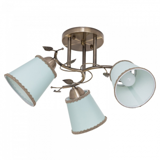 Потолочный светильник ЭкономСвет 2350/3AB BGE - Интернет-магазин бытовой техники, вентиляции, гигиенического оборудования Энерготехника, Екатеринбург