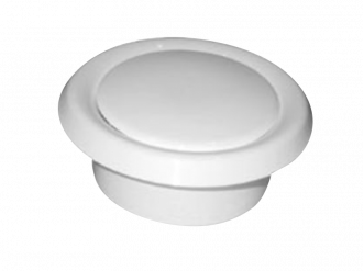 Диффузор пластиковый ДПУ-М d=125 мм, RAL 9016 - Интернет-магазин бытовой техники, вентиляции, гигиенического оборудования Энерготехника, Екатеринбург