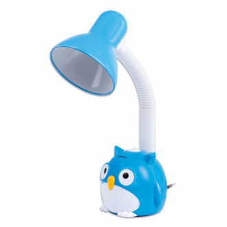 SONNEN Светильник настольный OU-603, на подставке, цоколь Е27, "Сова", синий - Интернет-магазин бытовой техники, вентиляции, гигиенического оборудования Энерготехника, Екатеринбург