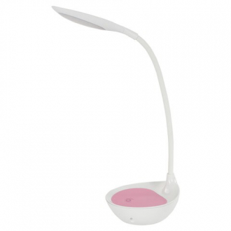 SONNEN Светильник настольный PH-265 на подставке светодиодный 3,5Вт аккум.зарядка от USB розовый - Интернет-магазин бытовой техники, вентиляции, гигиенического оборудования Энерготехника, Екатеринбург